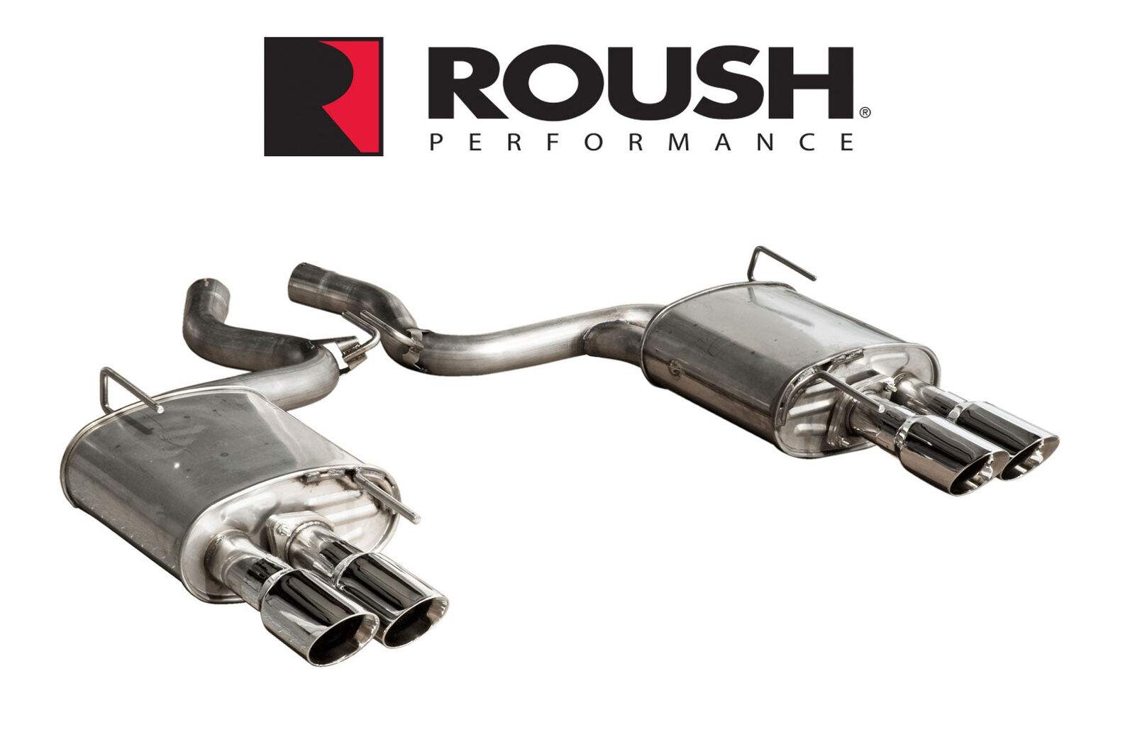 2015-2017 Ford Mustang 2.3 Ecoboost Roush 421922 Exhaust System 4