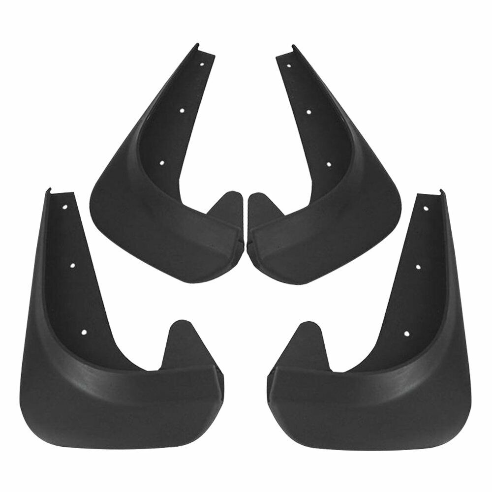 EVA Plastic Wearing Mud Flaps Splash Guards Fit For Car Front & Rear Fender 4PCS