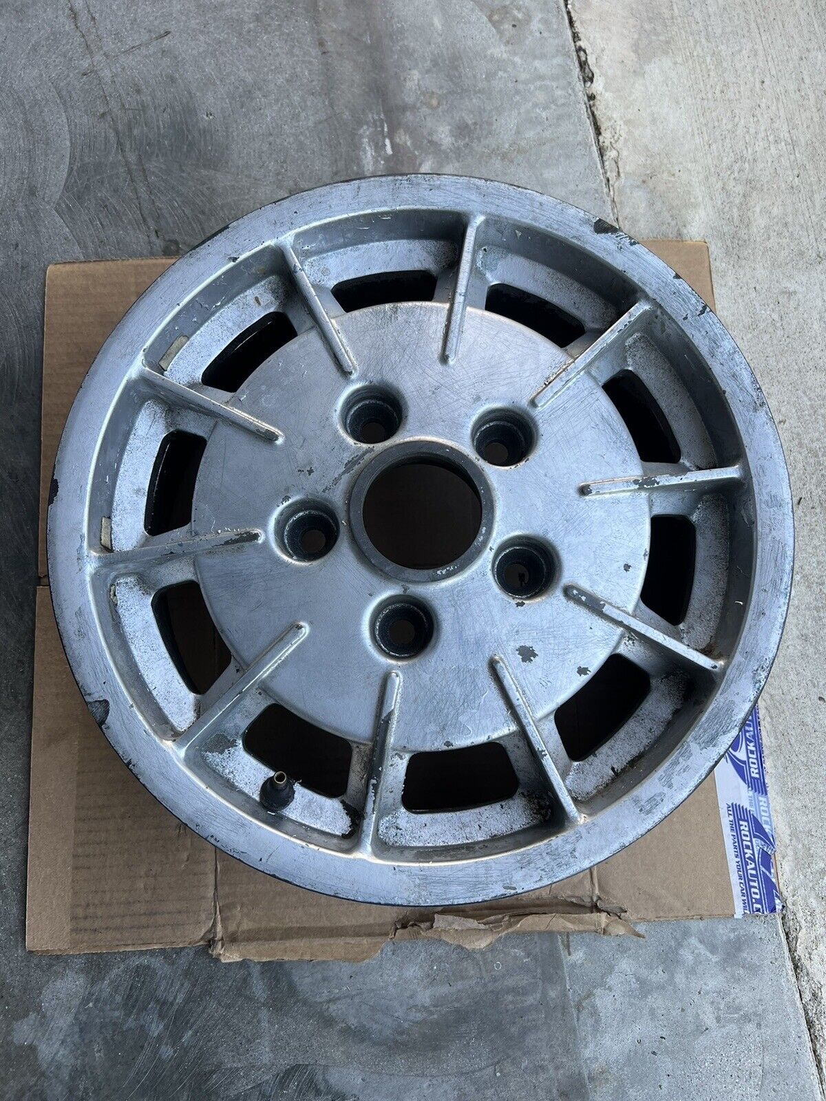 Mahle Gas Burner Wheel 15x5.5” Porsche 911 914-6 Rare Magnesium Fair 90136101700