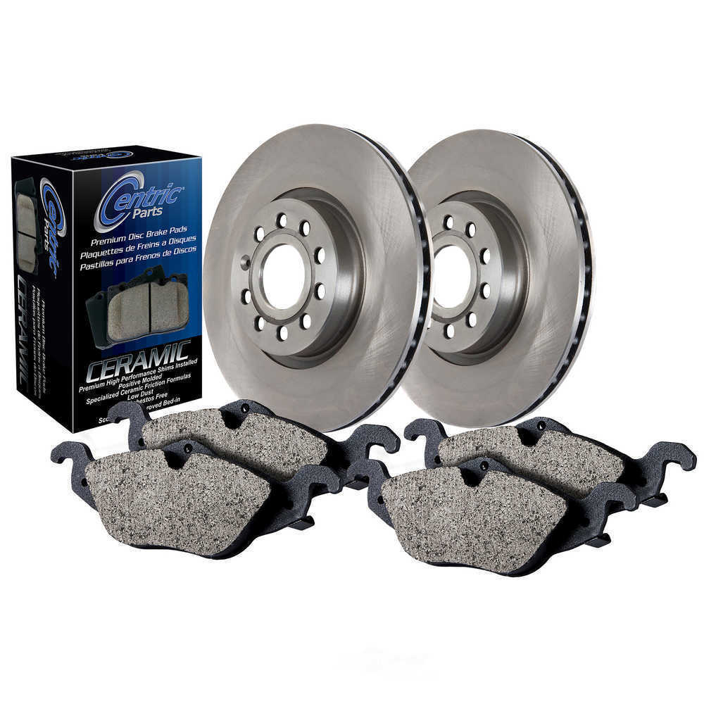 Disc Brake Upgrade Kit-Select Pack - Single Axle Centric fits 94-97 Ford Aspire