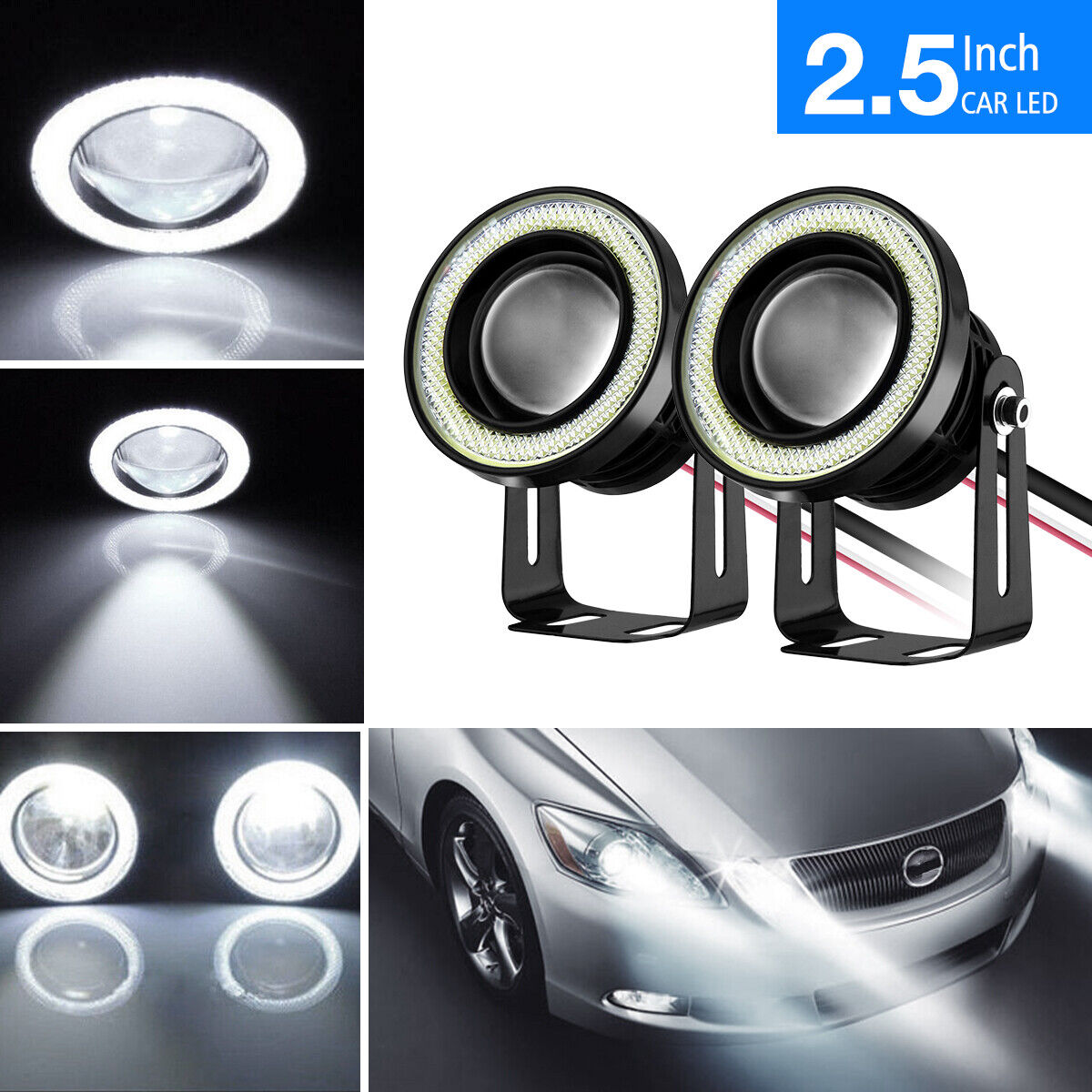 led projector light for car