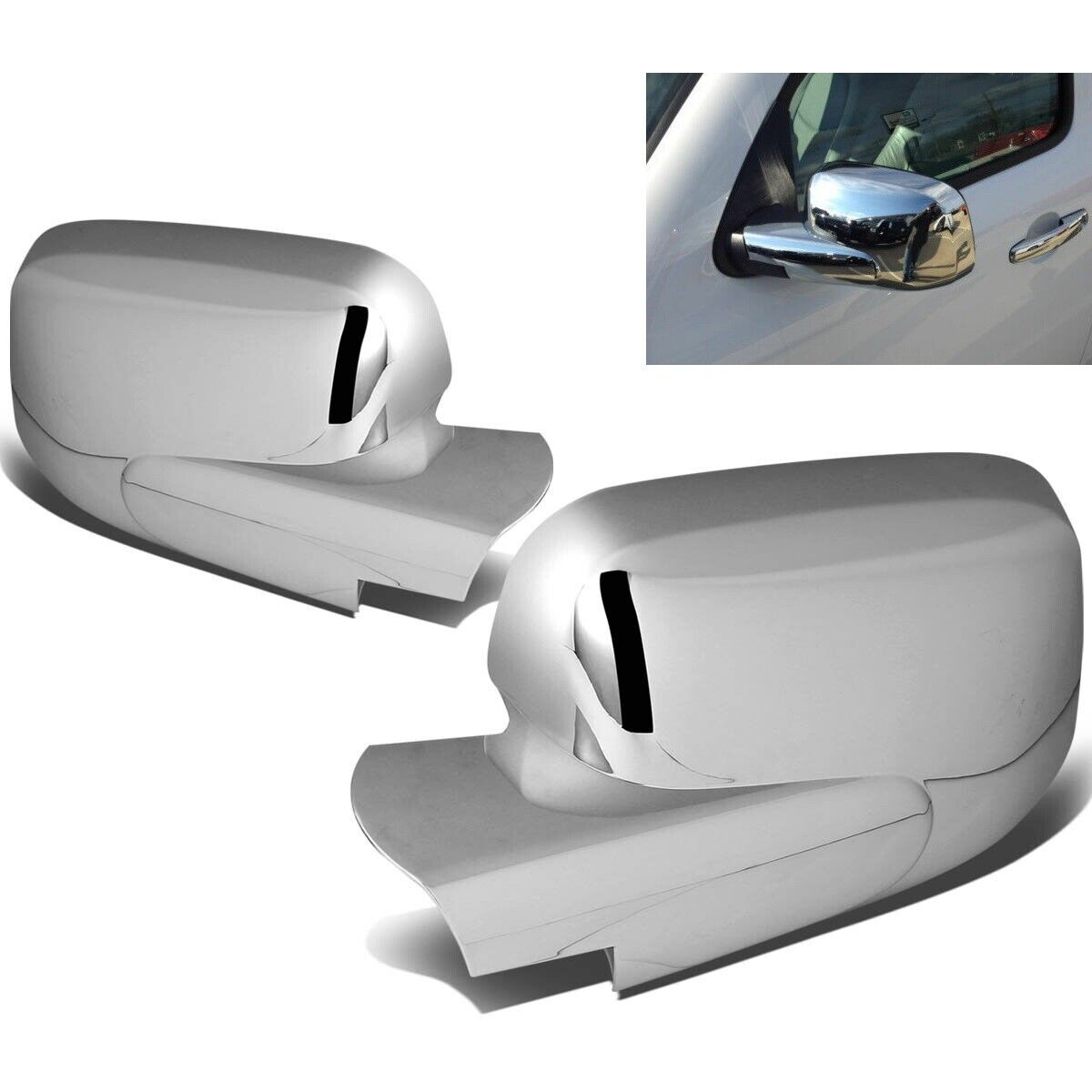 For Chevy HHR 2006 2007 2008 2009 2010 2011 Chrome Mirror Covers (Full Style)