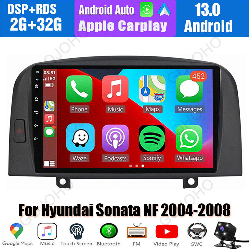 For Hyundai Sonata NF 2004-2008 9\