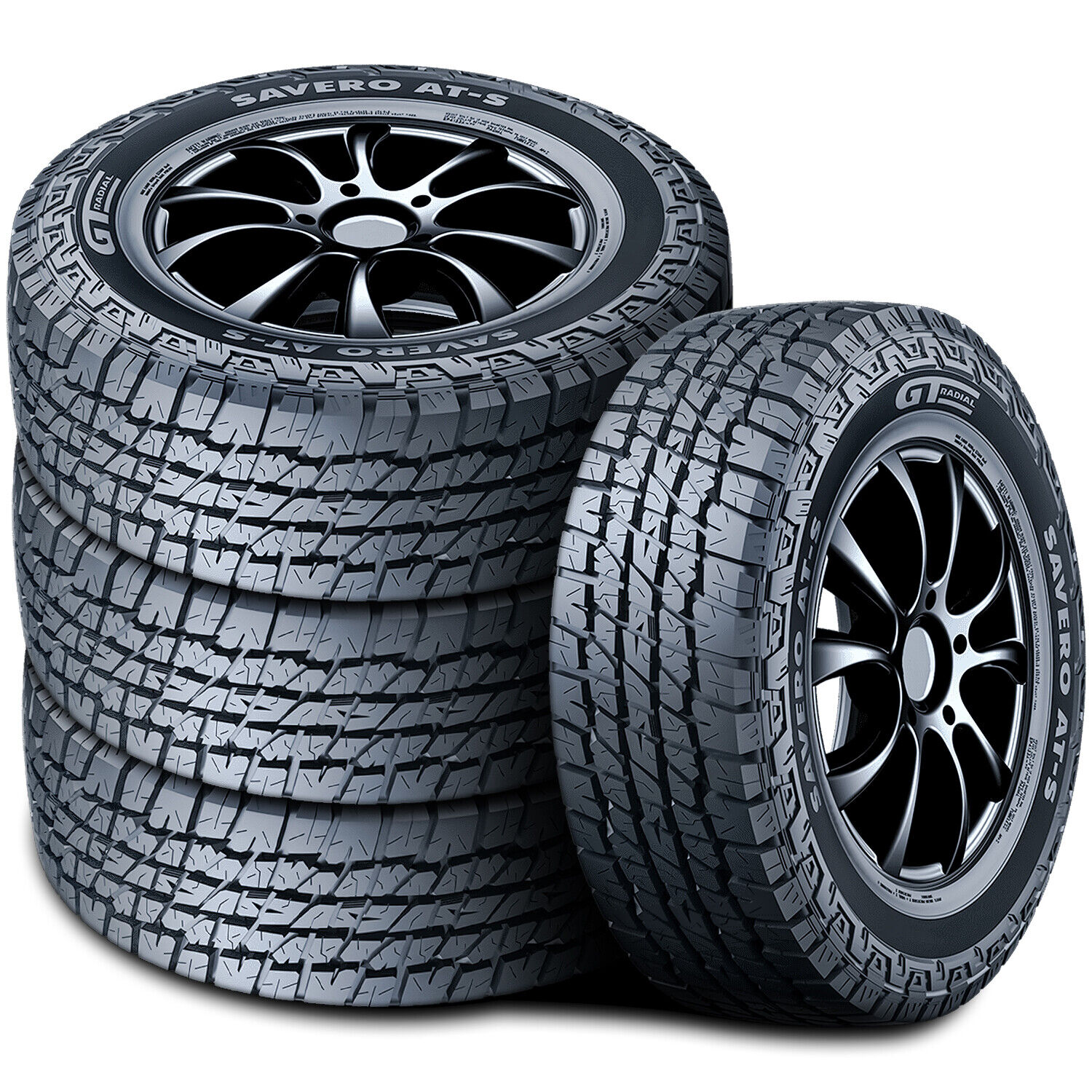 4 Tires GT Radial Savero AT-S 265/65R17 112T AT A/T All Terrain
