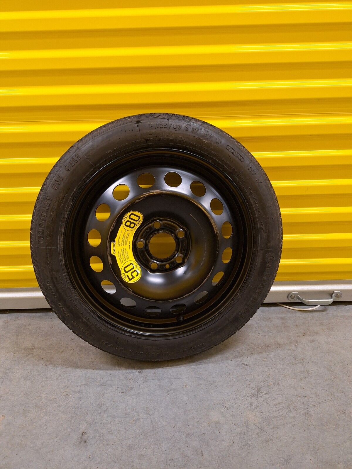 99-18 Volvo S60 V70 XC70 S80 S40 OEM Emergency Spare Tire Donut Wheel T125/80R17