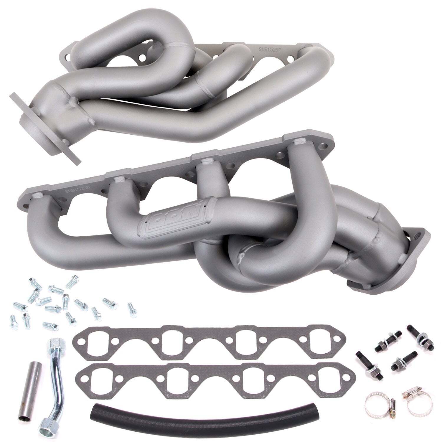 Ford Mustang 5.0 GT 1-5/8 Equal Length Shorty Exhaust Headers Titanium Ceramic 9