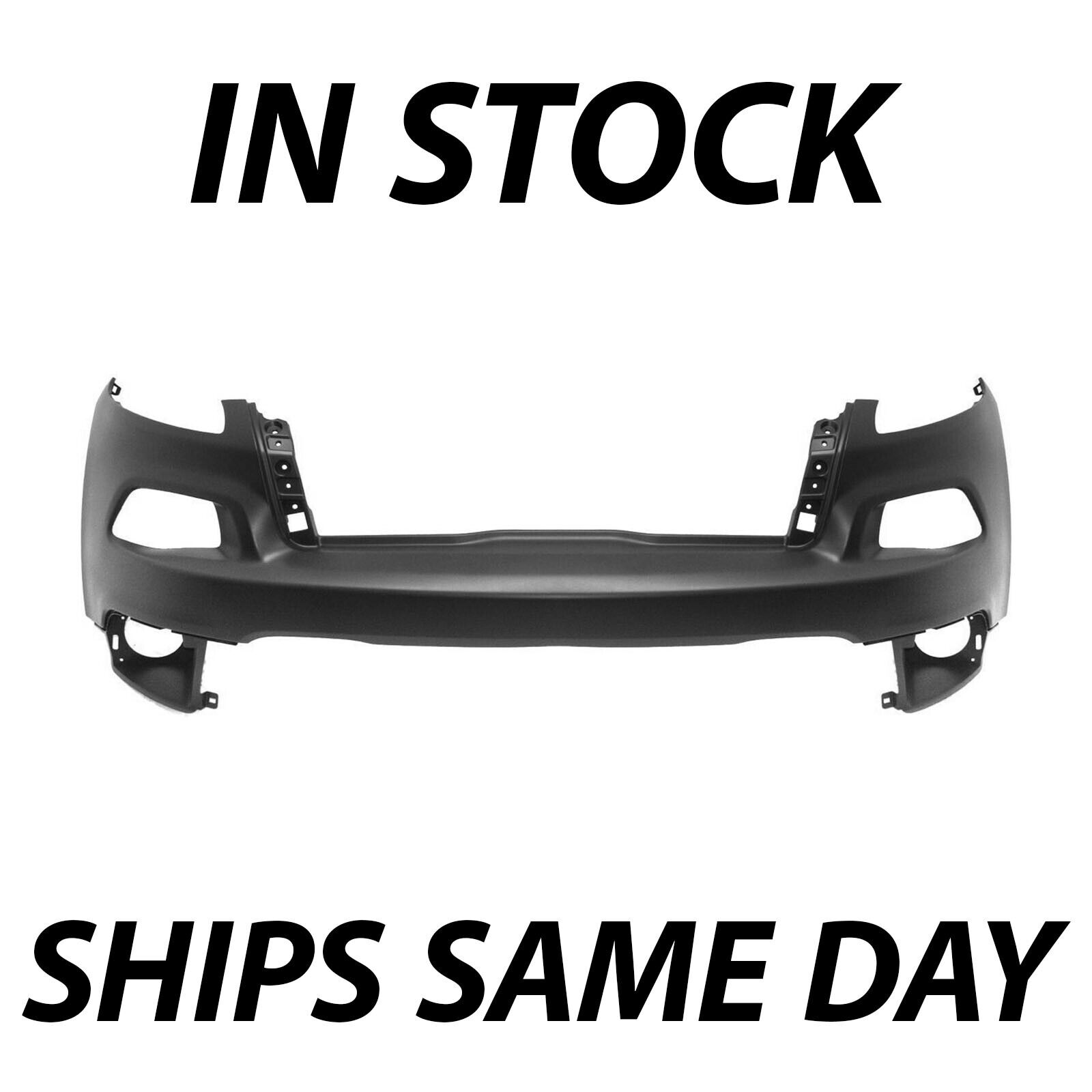 NEW Primered - Front Upper Bumper Cover Replacement for 2014-2018 Jeep Cherokee