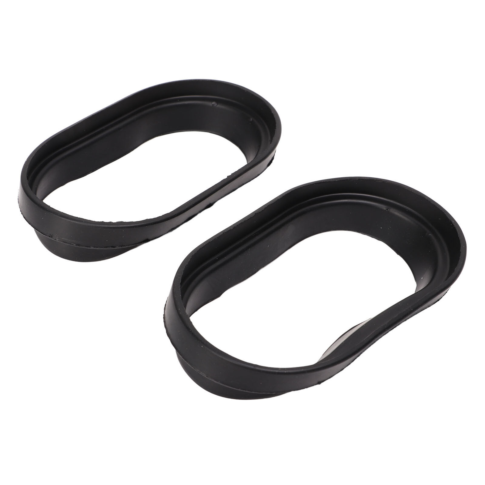 √ 2 Pcs Air Intake Tube Duct Rubber Boot Inlet Pipe Seal For GSXR 600 750