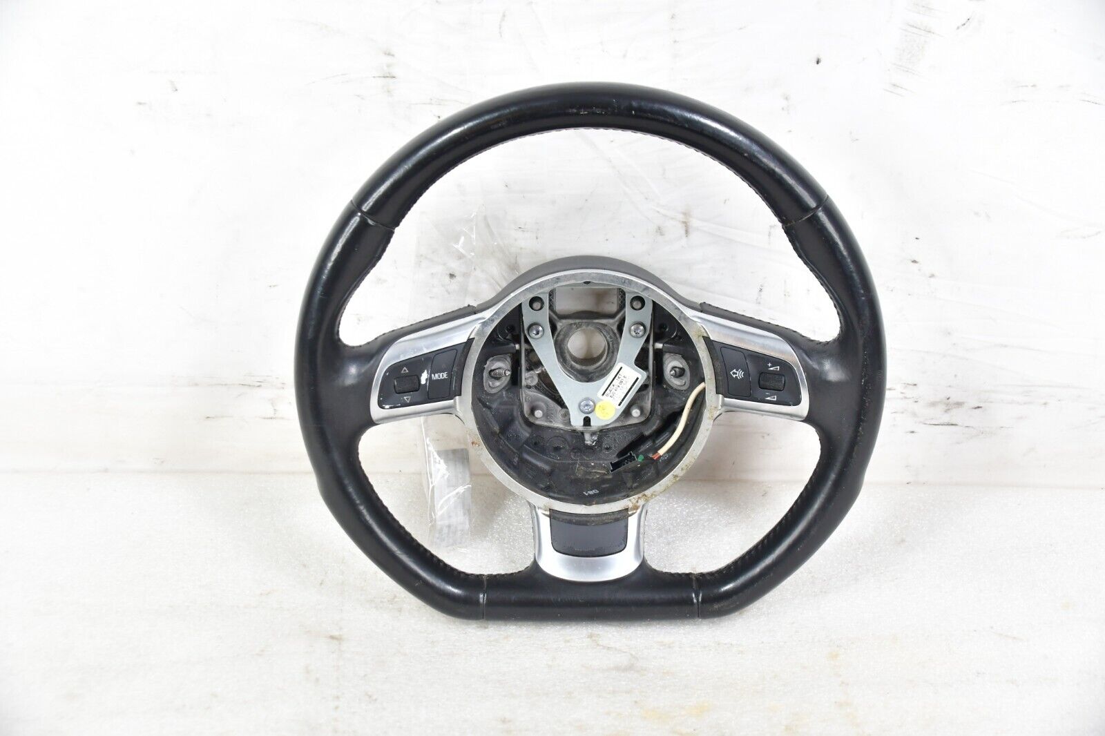 💎 08-14  Audi TT Flat Bottom Steering Wheel MK2 OEM With Paddle Shifters 8J MK2