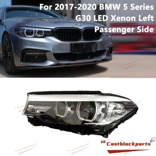 For 2017 2018 2019 2020 BMW 5 Series G30 G31 Xenon LED Adaptive Headlight Left