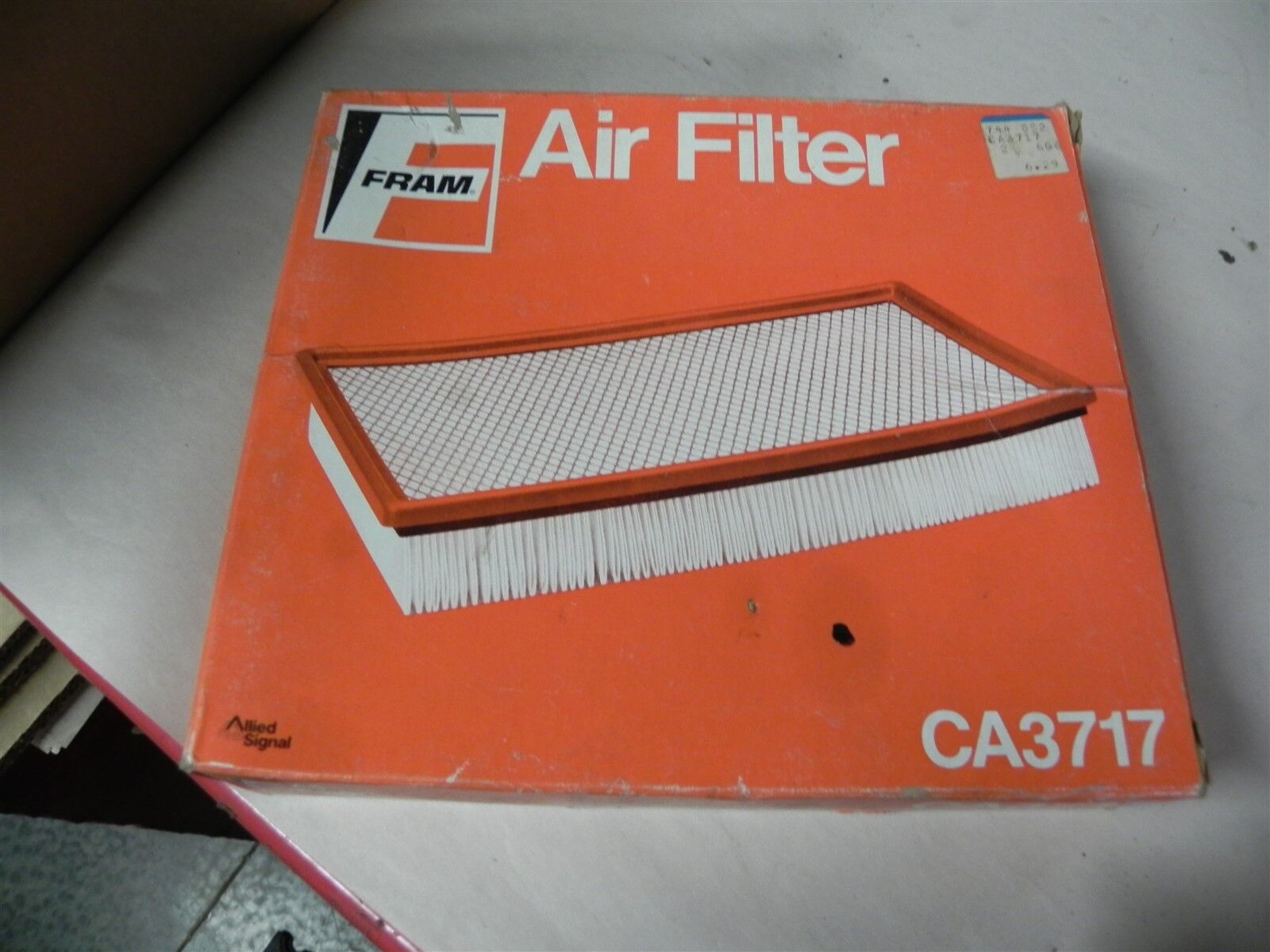 1984-1989 FORD FRAM AIR FILTER CA3717 A929C FA971 MOTORCRAFT NAPA6132 VINTAGE 