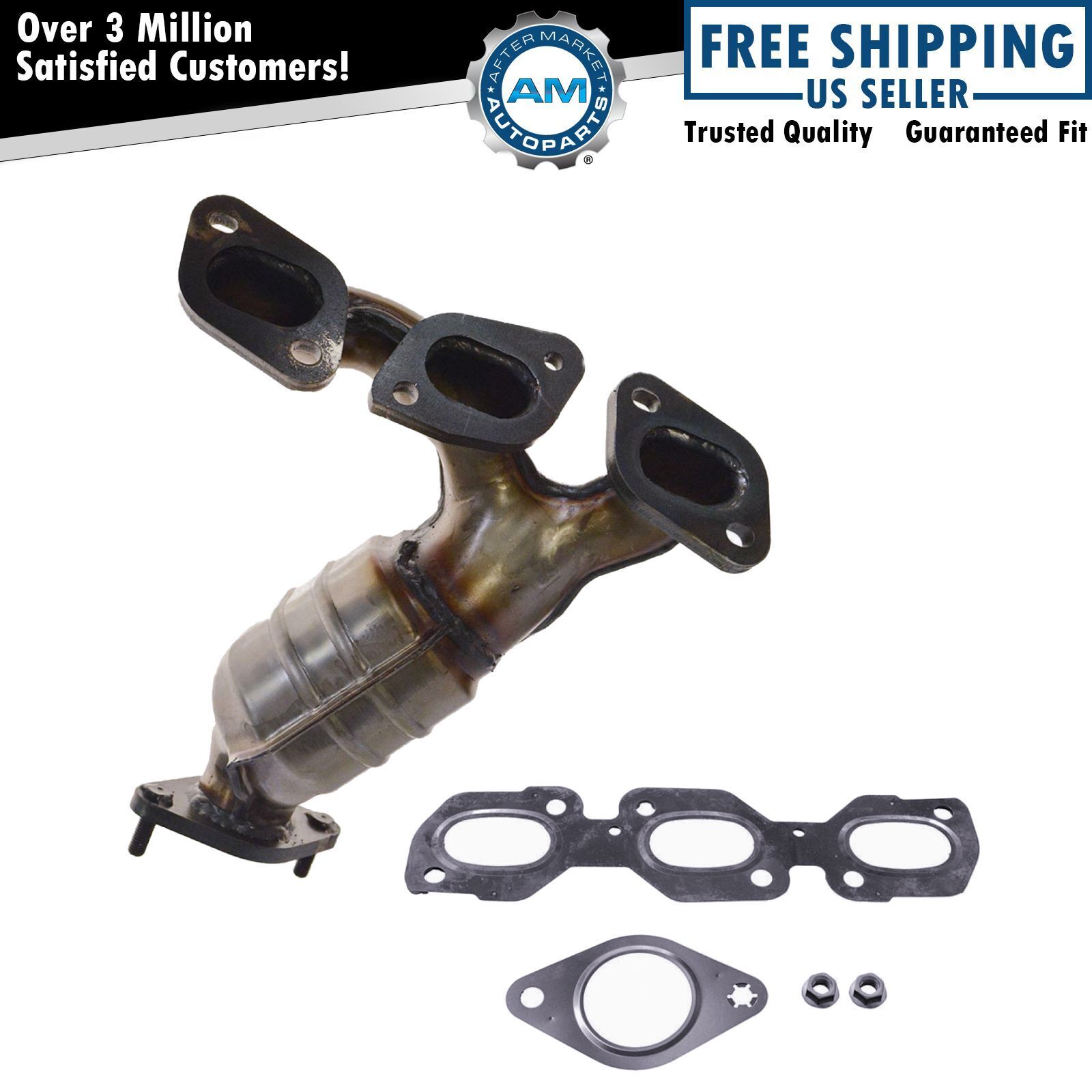 Exhaust Manifold w/ Catalytic Converter Passenger Right Rear for Escape 3.0L V6