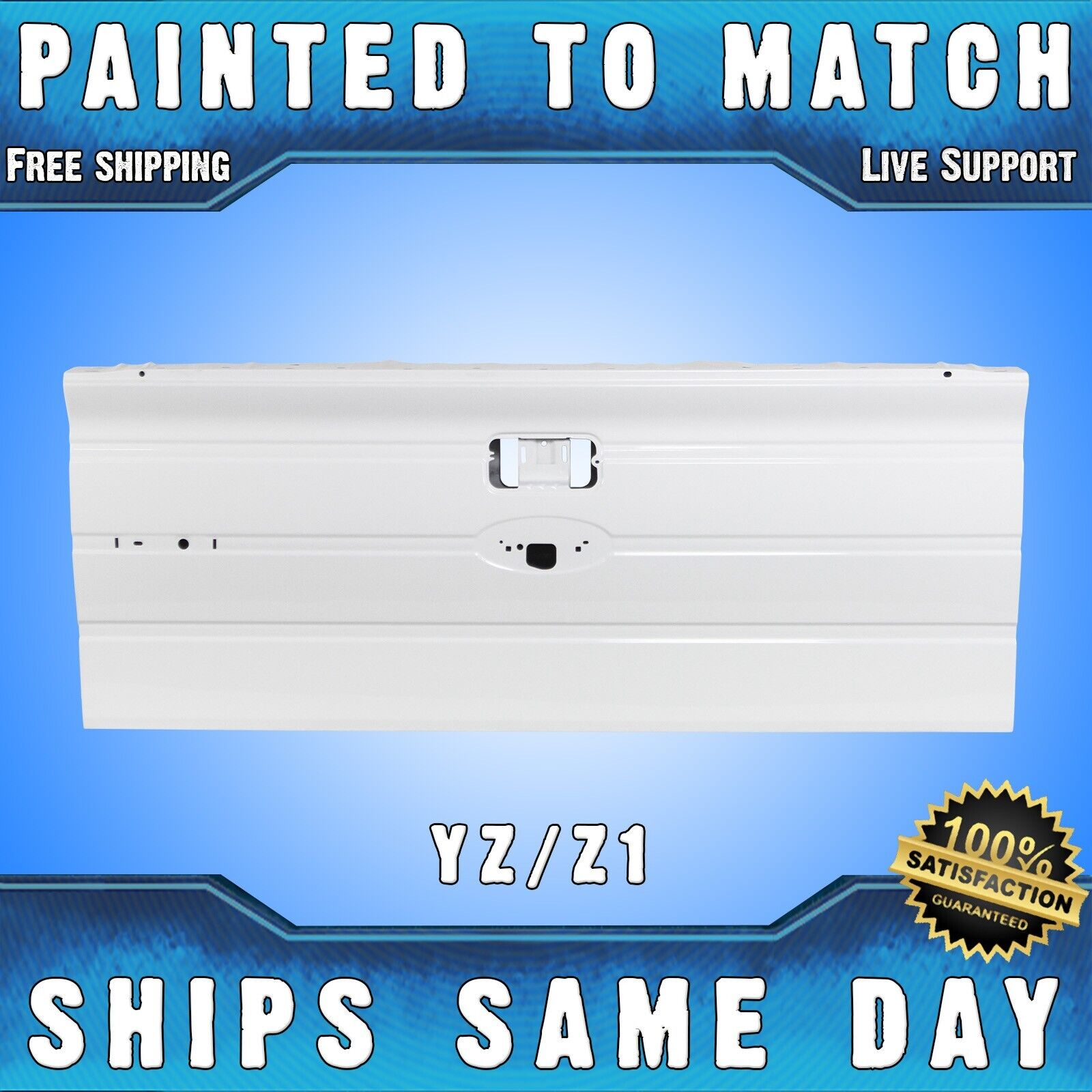 NEW *Painted YZ/Z1 Oxford White* Steel Tailgate Shell for 2009-2014 Ford F-150