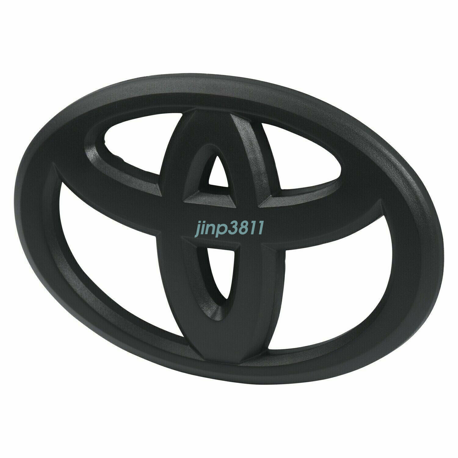 1 Piece – Matte Black Steering Wheel Overlay, fits Toyota (Various Models)