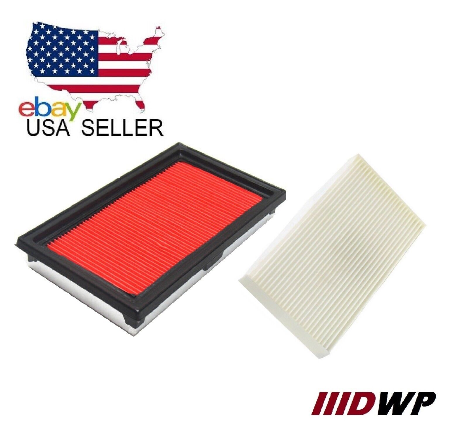 COMBO ENGINE AIR FILTER + CABIN AIR FILTER FOR NISSAN 2009 - 2014 CUBE