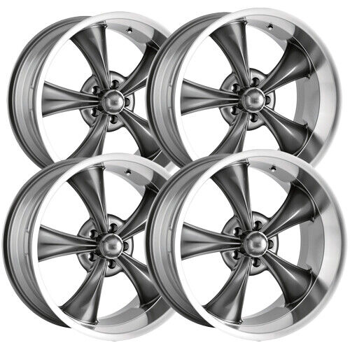 (Set of 4) Staggered-Ridler 695 18x8,18x9.5 5x4.75\