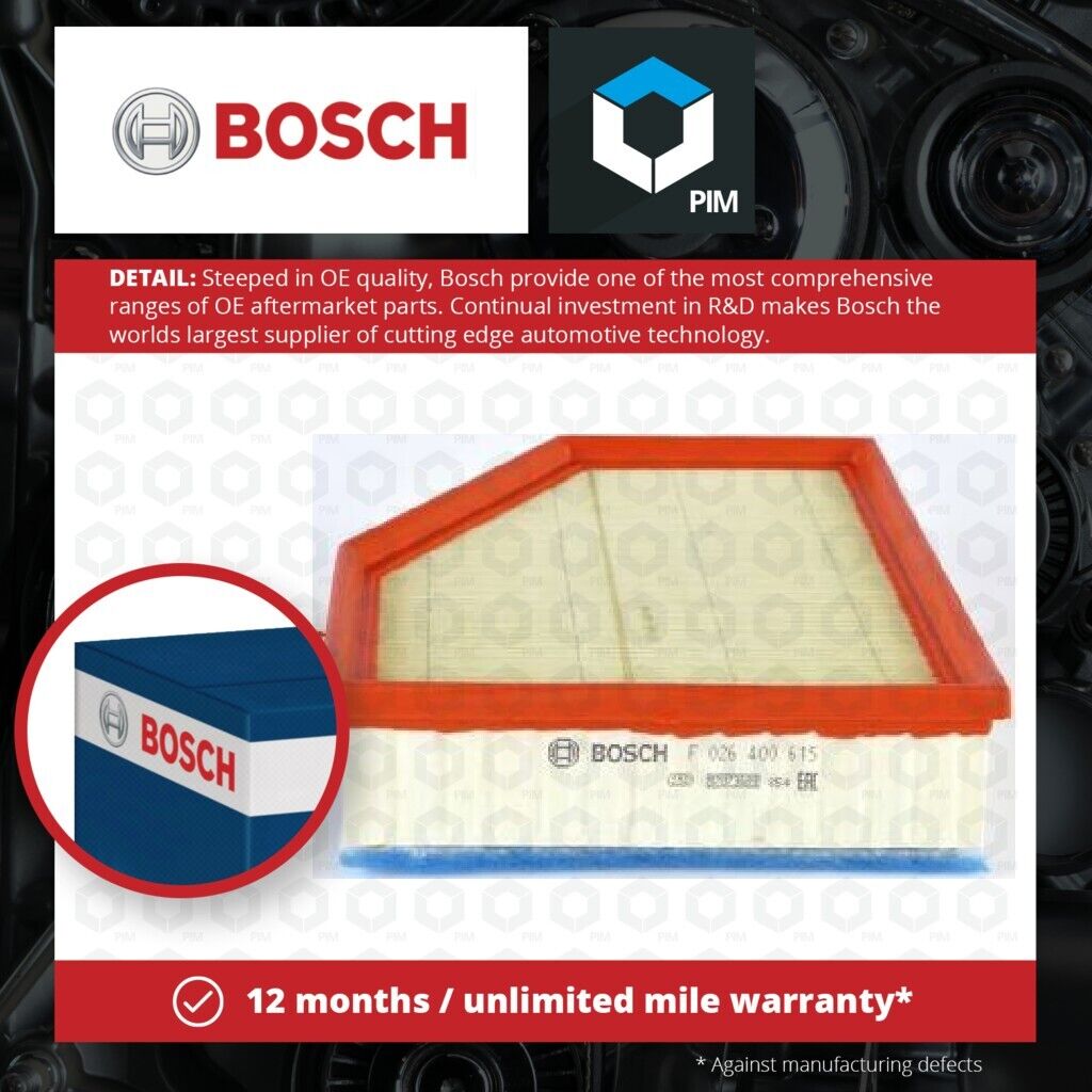 Air Filter fits BMW 530D G30, G31 3.0D 2020 on Bosch 13718577170 Quality New