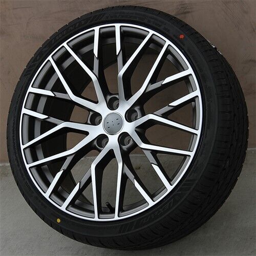 SET(4) 22x9.5 5X112 ET+26 WHEELS/TIRES PKG AUDI A7 A8 S8 SQ5 Q7 Q8 SQ7 RS STYLE 