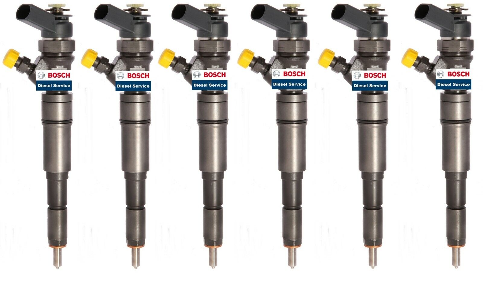 Injection nozzle injector 6x BMW E39 E46 330d 530d X5 730d 0445110047 7785984 Bosch