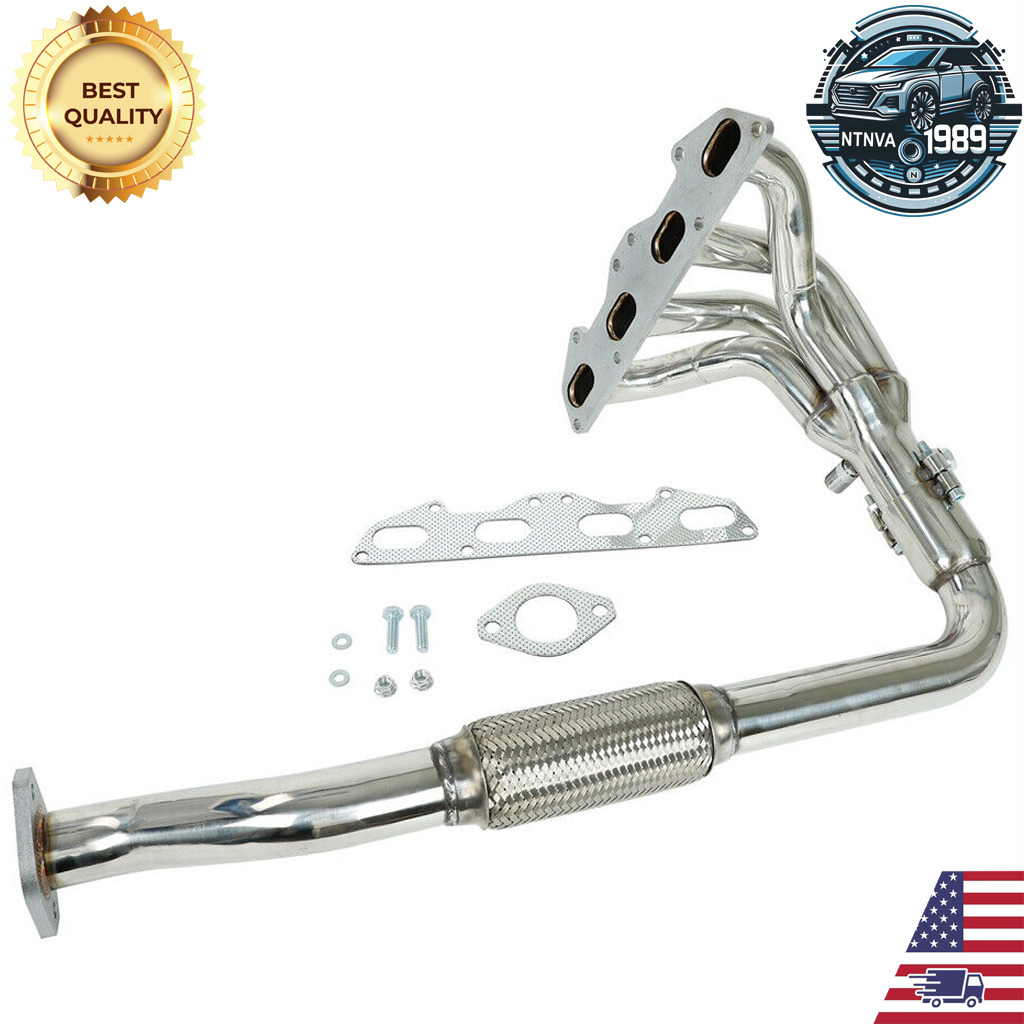 Exhaust Header For Mitsubishi-Eclipse 2.0 1995-1999 2.0L New Stainless Steel