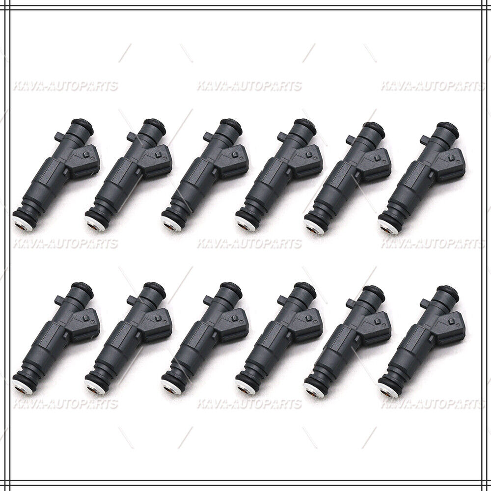 12PCS Fuel Injectors For Ferrari 456 M 550 Maranello 5.5L V12 0280156079