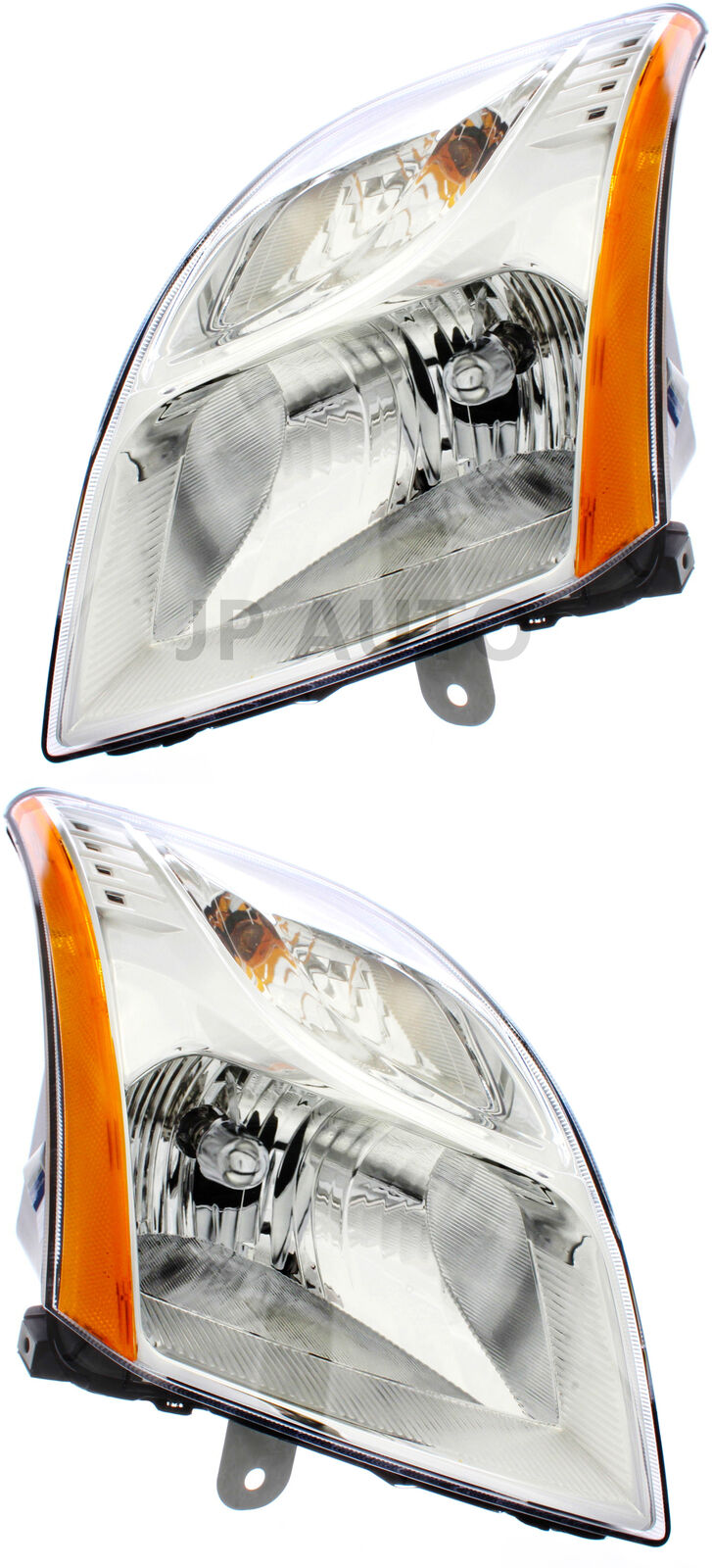 For 2010-2012 Nissan Sentra Headlight Halogen Set Driver and Passenger Side