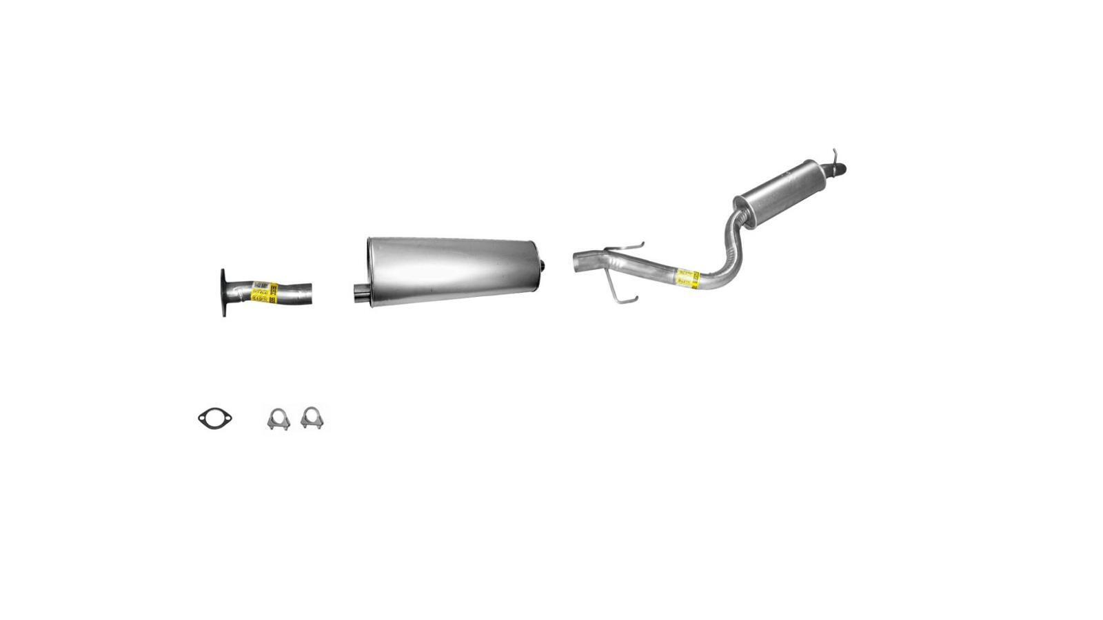 Muffler Exhaust Pipe System for 02-04 Venture Van Base 112 Inch Wheel Base
