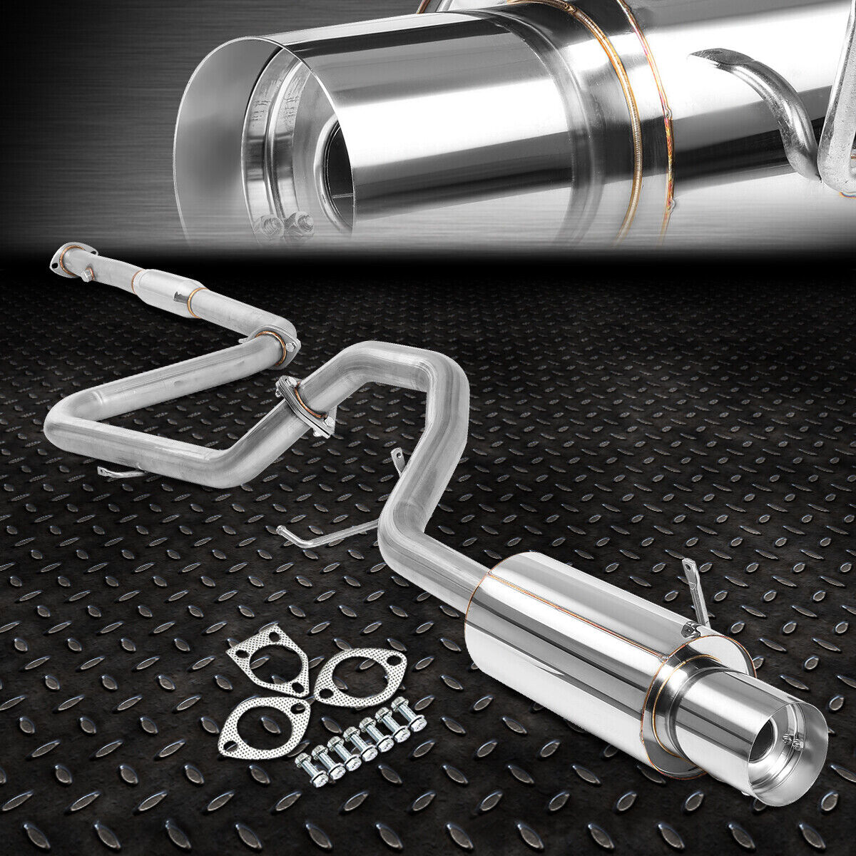 STAINLESS STEEL CATBACK EXHAUST 4