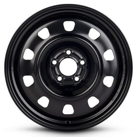 New Wheel For 2013-2016 Dodge Dart 17 Inch Black Steel Rim