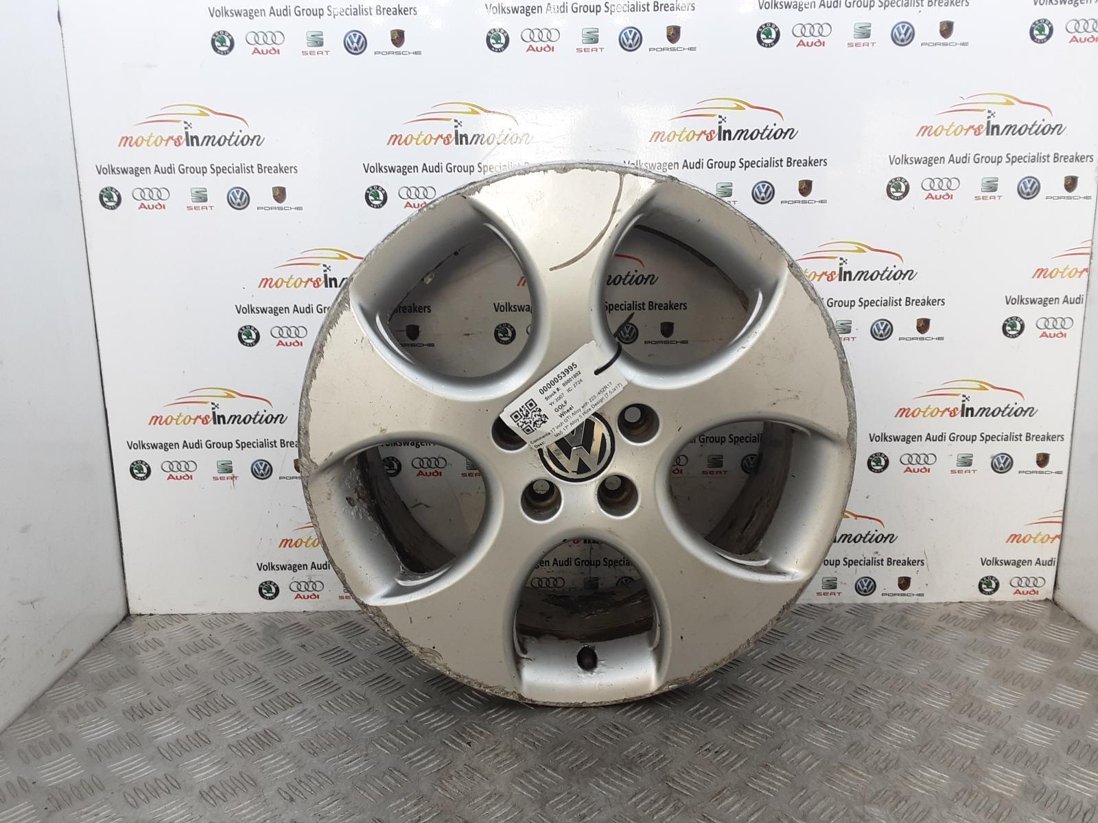 VW GOLF Mk5 17 Inch Monza Alloy Wheel 1K0601025BB *See Images*