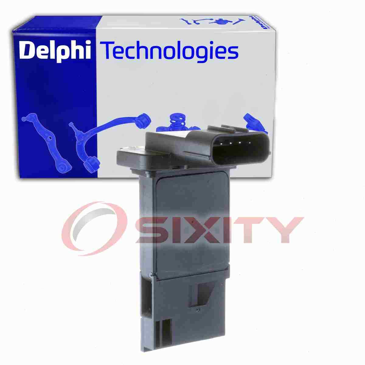 Delphi Mass Air Flow Sensor for 2010-2014 Honda Insight 1.3L L4 Intake op