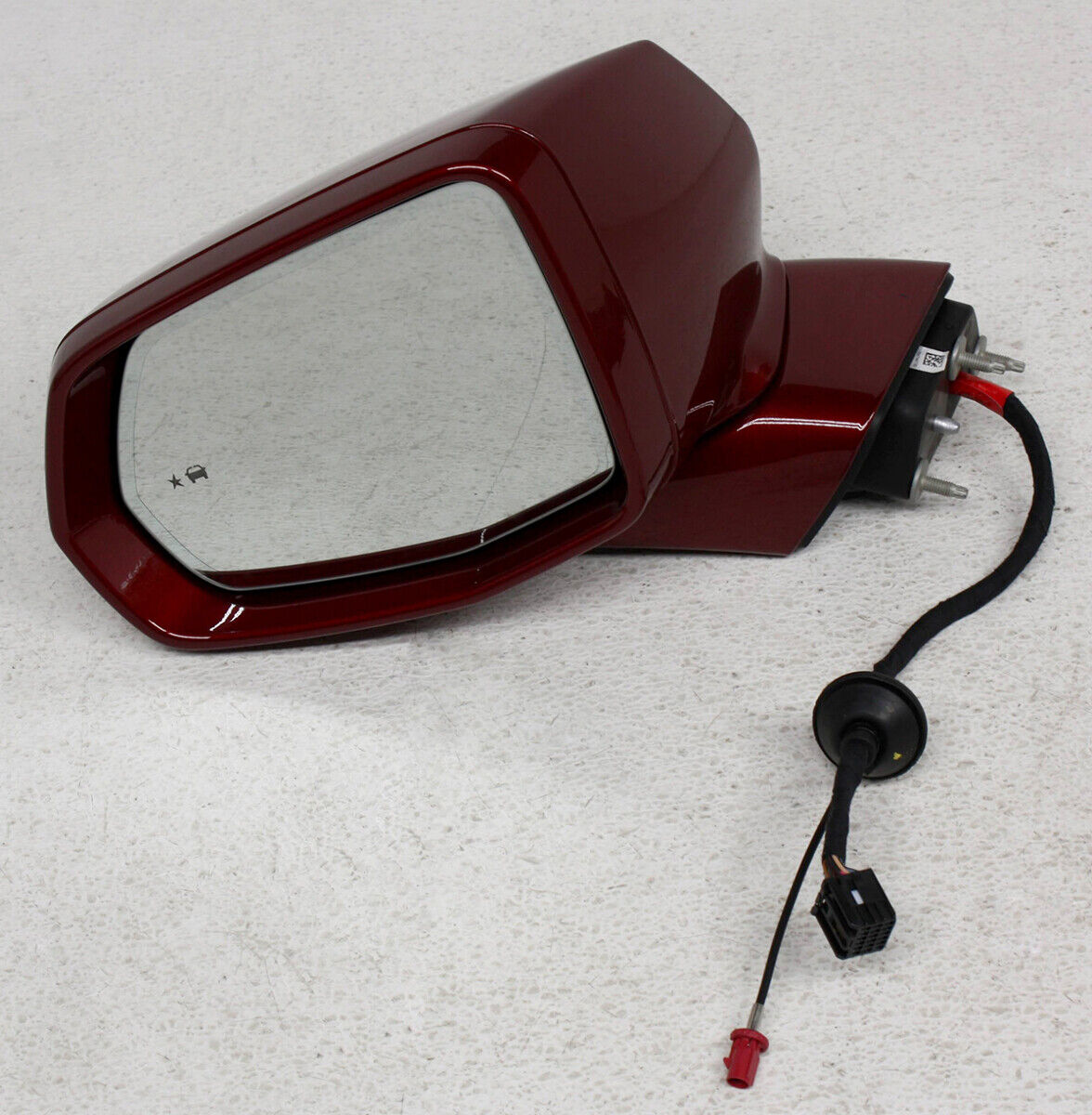 OEM Left Driver Side Mirror For Cadillac XT6 Luxury Red Horizon Scratches