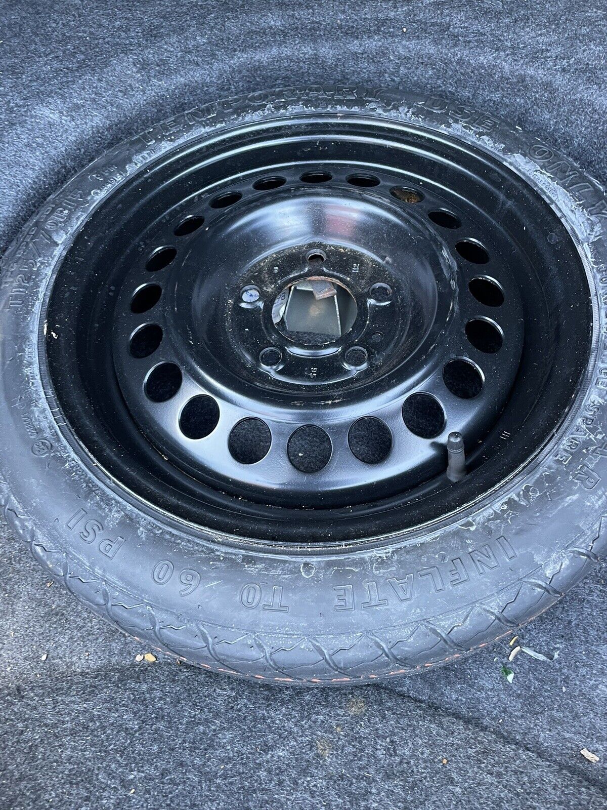 1994-1999 Cadillac Deville Seville Spare Tire With Jack And Tools. 