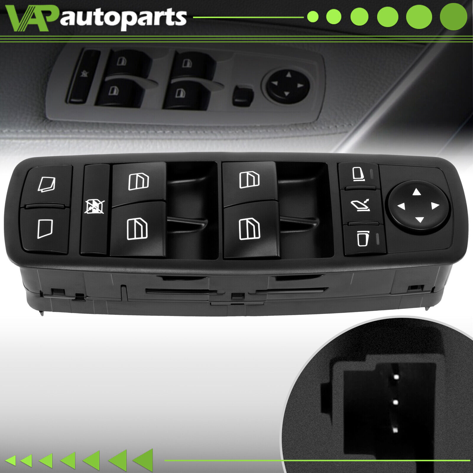 Fit For 2007-2012 Mercedes-Benz GL450 High Quality Window Switch Front Left