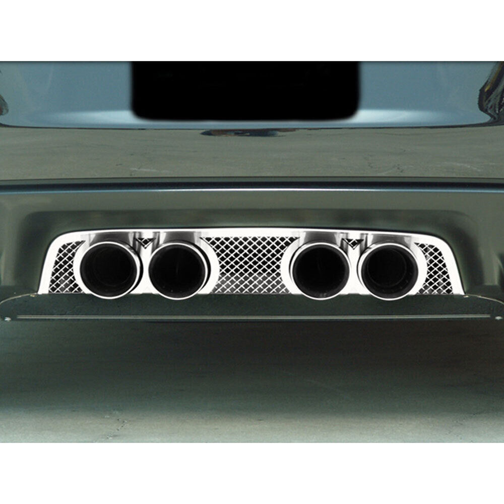 ACC Exhaust Filler Panel fits 05-13 Corvette w/NPP Dual Mode Exhaust-Laser Mesh