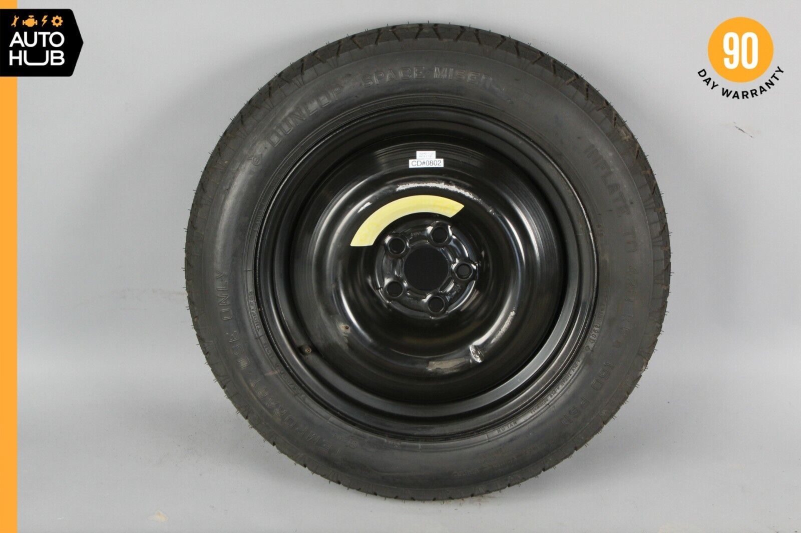 98-05 Mercedes W163 ML320 ML430 ML55 AMG Spare Tire Wheel 1634011102 OEM