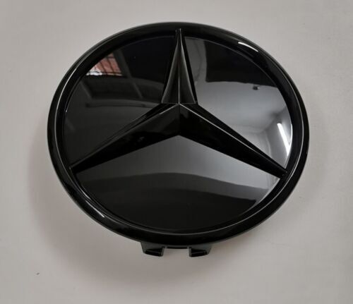 Glossy Black Mirror Star Front Grille Emblem Fit for C-Class W206 Sedan 2022+