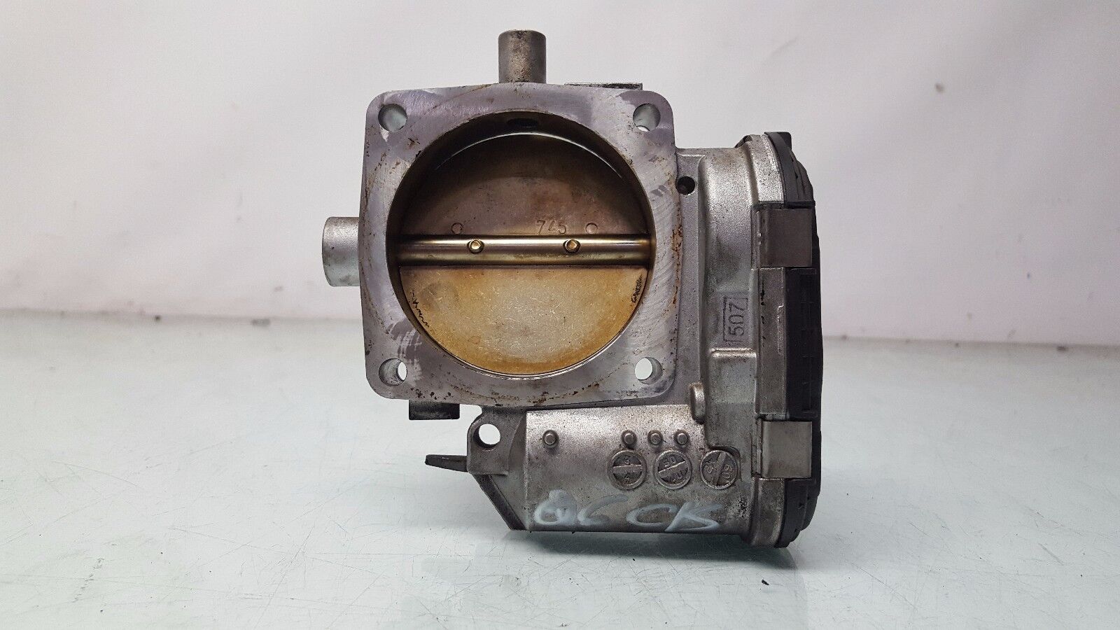 2006 MERCEDES CLS500 W219 5.0L V8 AIR INTAKE THROTTLE BODY ASSEMBLY 