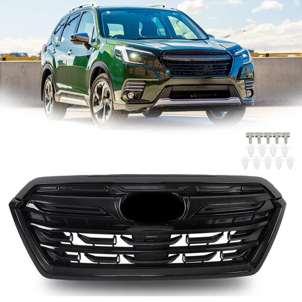 Fit For SUBARU Forester 2022-24 Front Bumper Center Upper Grille Radiator Grill