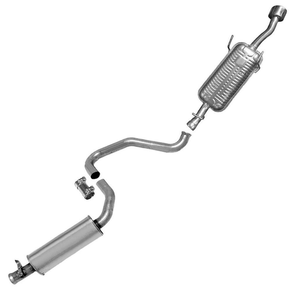 Resonator Pipe Muffler Exhaust System fits: Saab 1994-98 900 1999-2002 9-3 2.0L