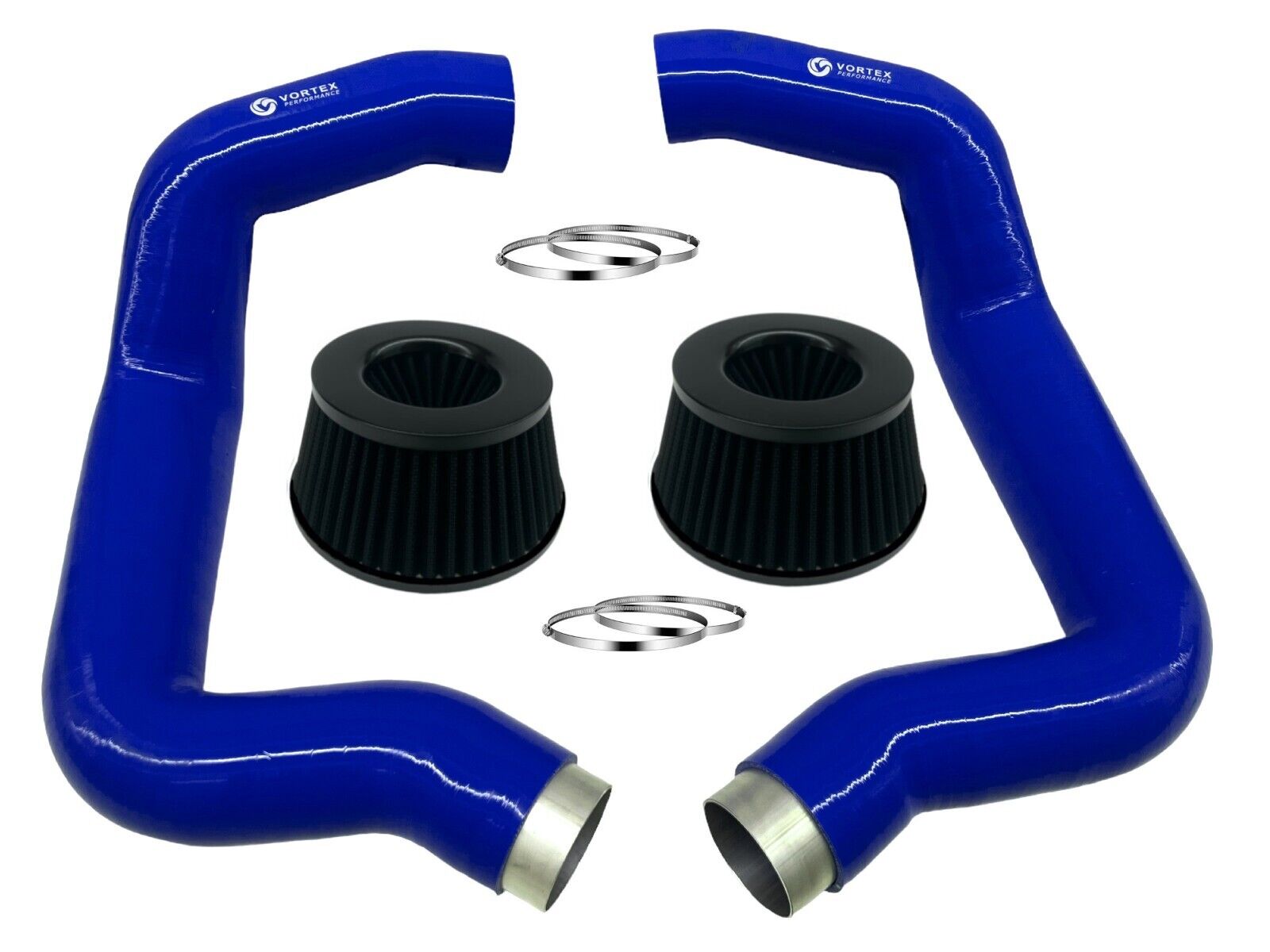 for BMW F90 M5 M8 G30 M550I Full Front Mount air intake - BLUE (2 air filter BL)