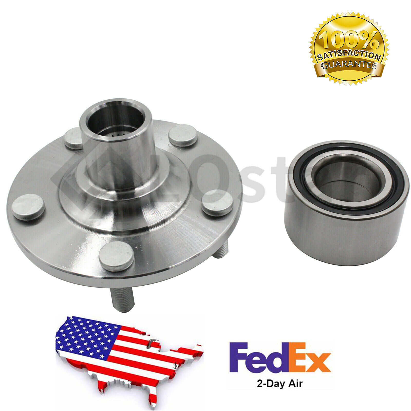 NEW Front Wheel Hub & Bearing Assembly Fits MAZDA PROTEGE 01-03