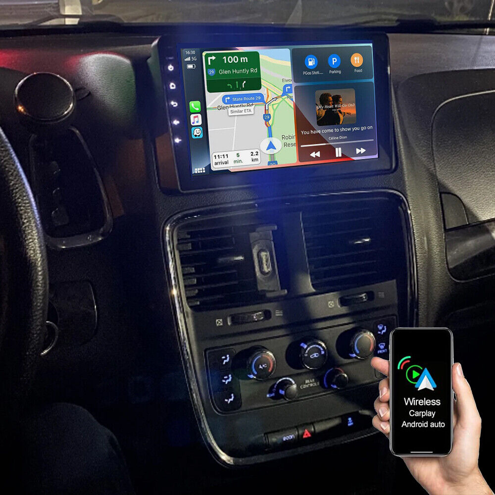 For 2011-2020 Dodge Grand Caravan Android 13 Carplay Car Stereo Radio GPS Navi