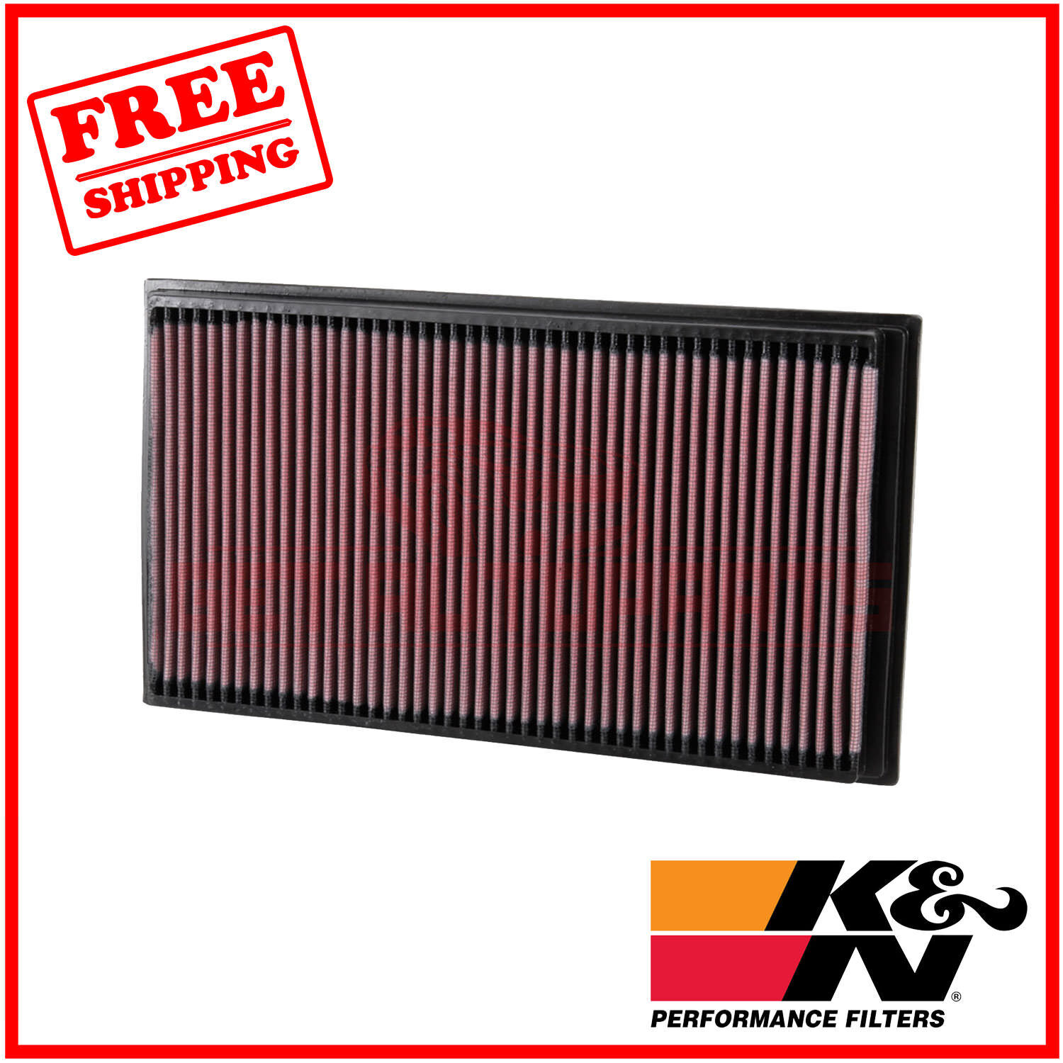 K&N Replacement Air Filter for Mercedes-Benz CLK55 AMG 2001-2002