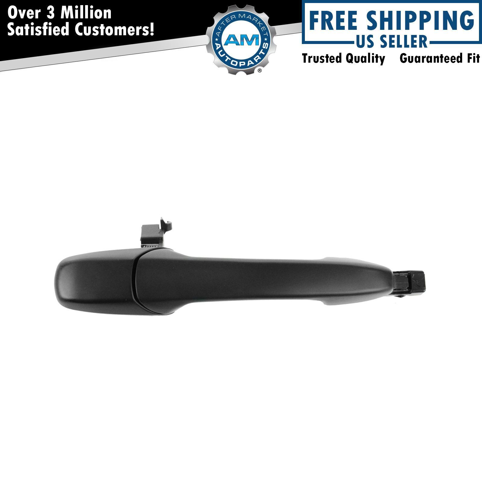 Door Handle Outside Smooth Black Right RH for Mazda 3 6 CX-7 CX-9 RX-8