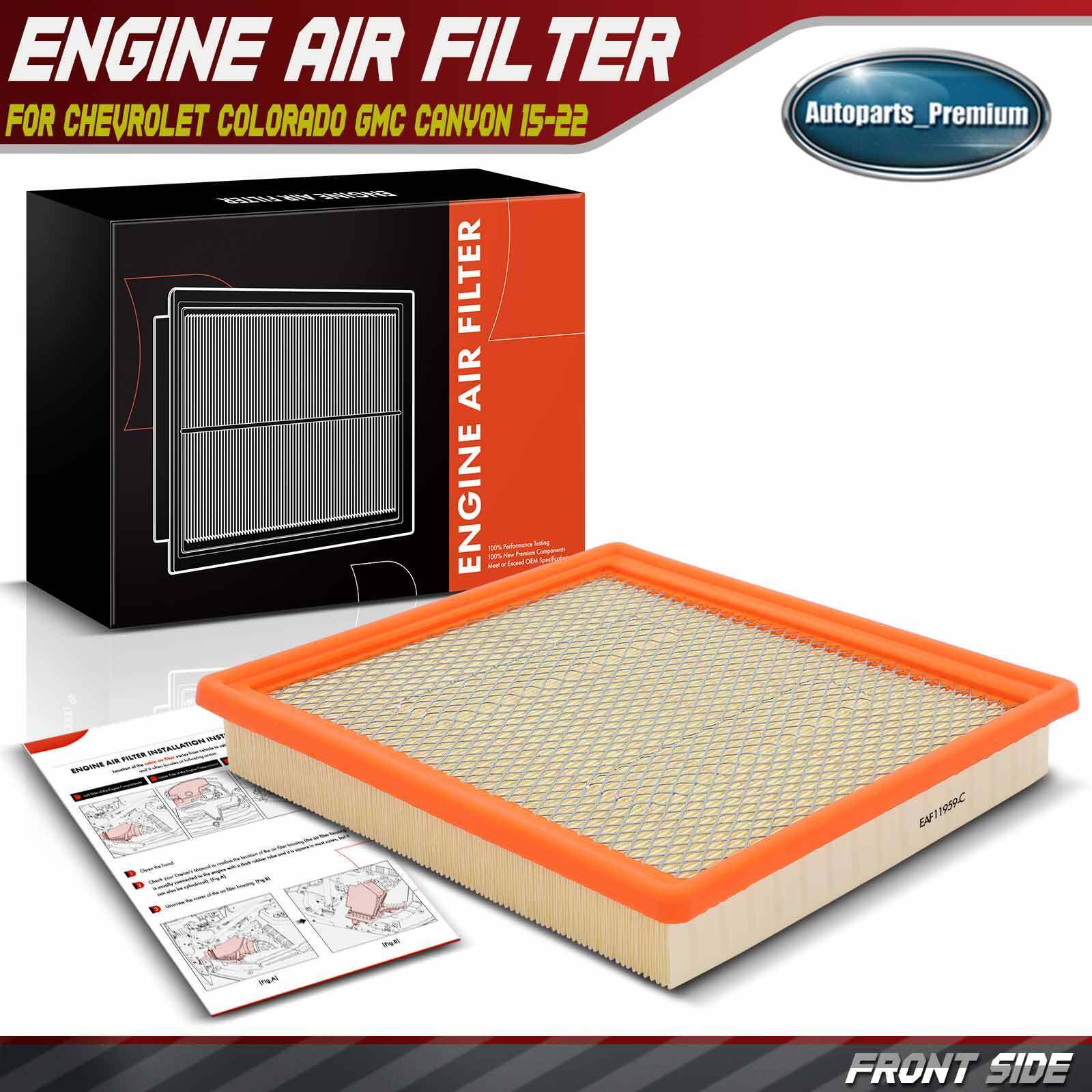 Engine Air Filter w/ Flexible Panel for Chevrolet Colorado GMC Canyon 2015-2022