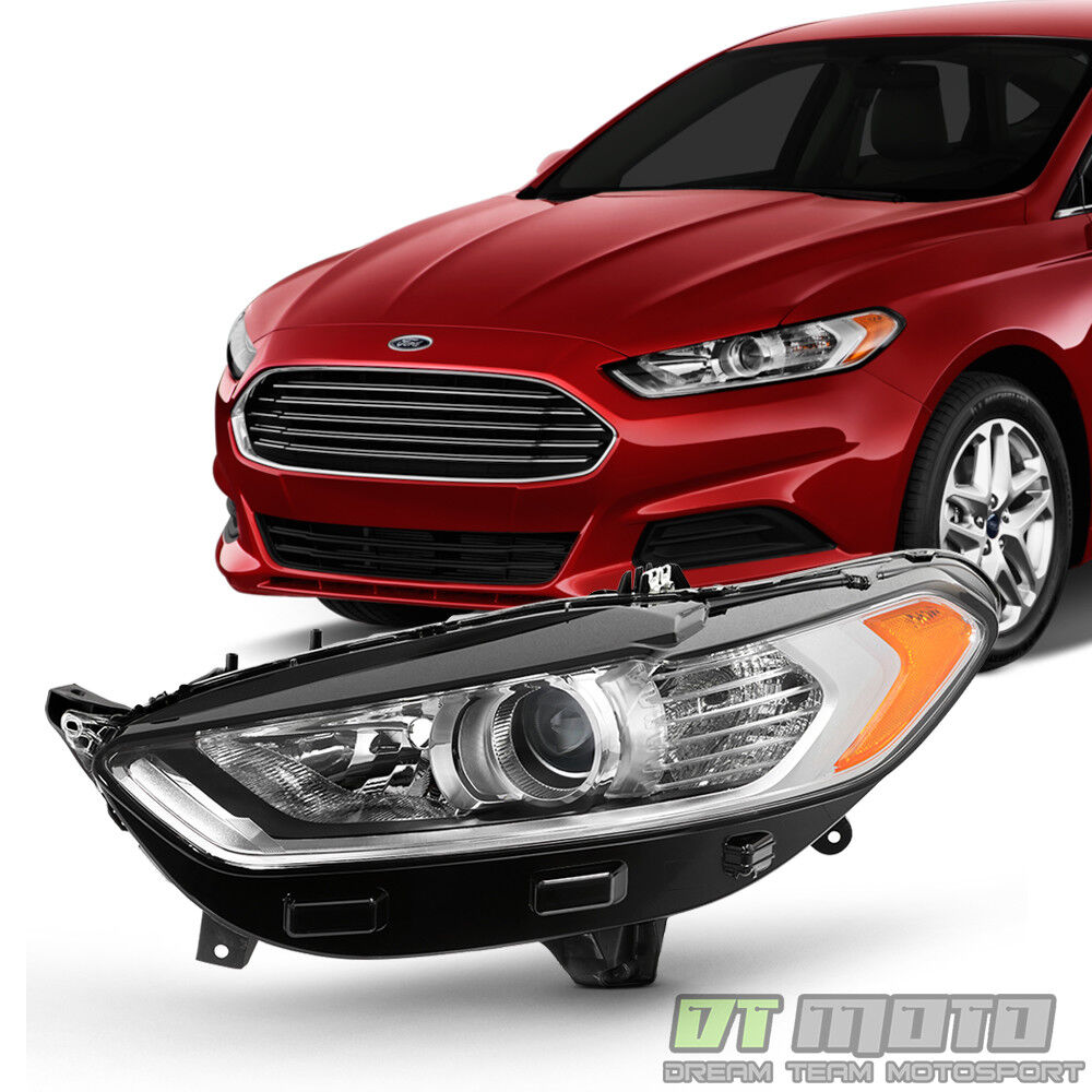 NEW 2013-2016 Ford Fusion Headlight Light Lamp Driver Side Left Halogen 13-16