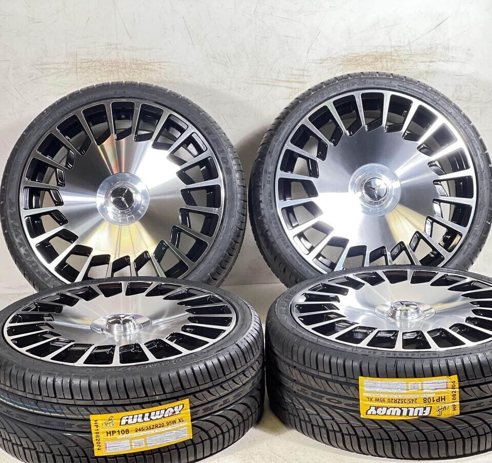 20x8.5 20x9.5 Wheels Rims Tires For Mercedes S500 S560 S550 S580 S450 CL550 S63