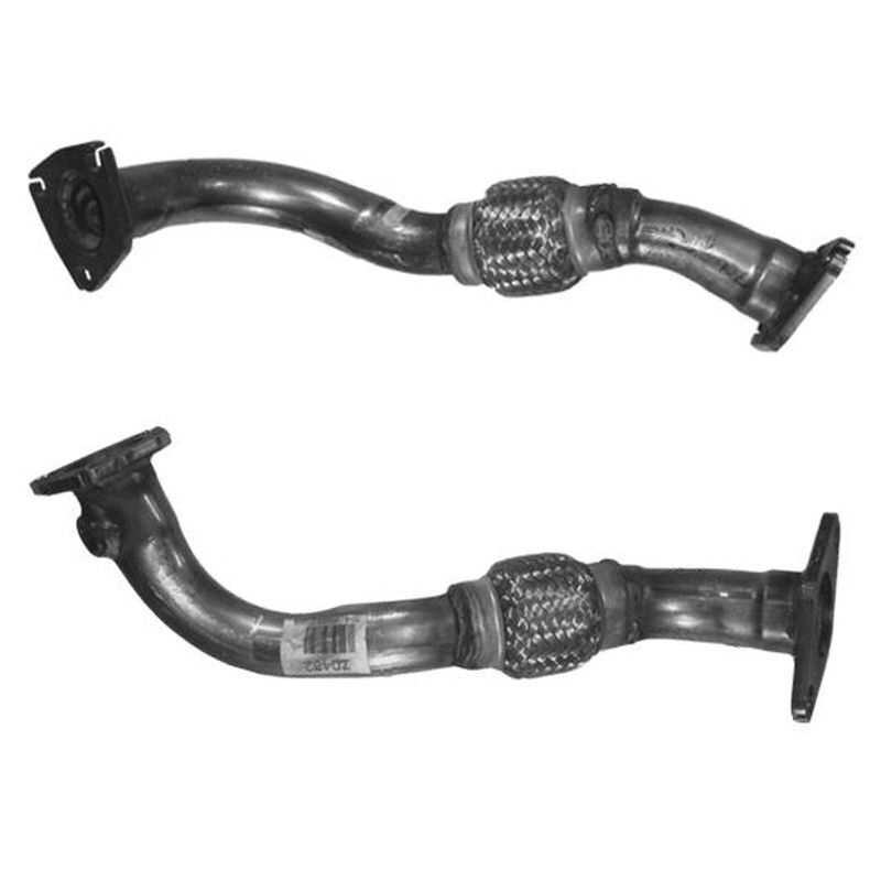 Front Exhaust Down Pipe BM Catalysts for Kia Rio A3E 1.3 June 2001 to July 2002