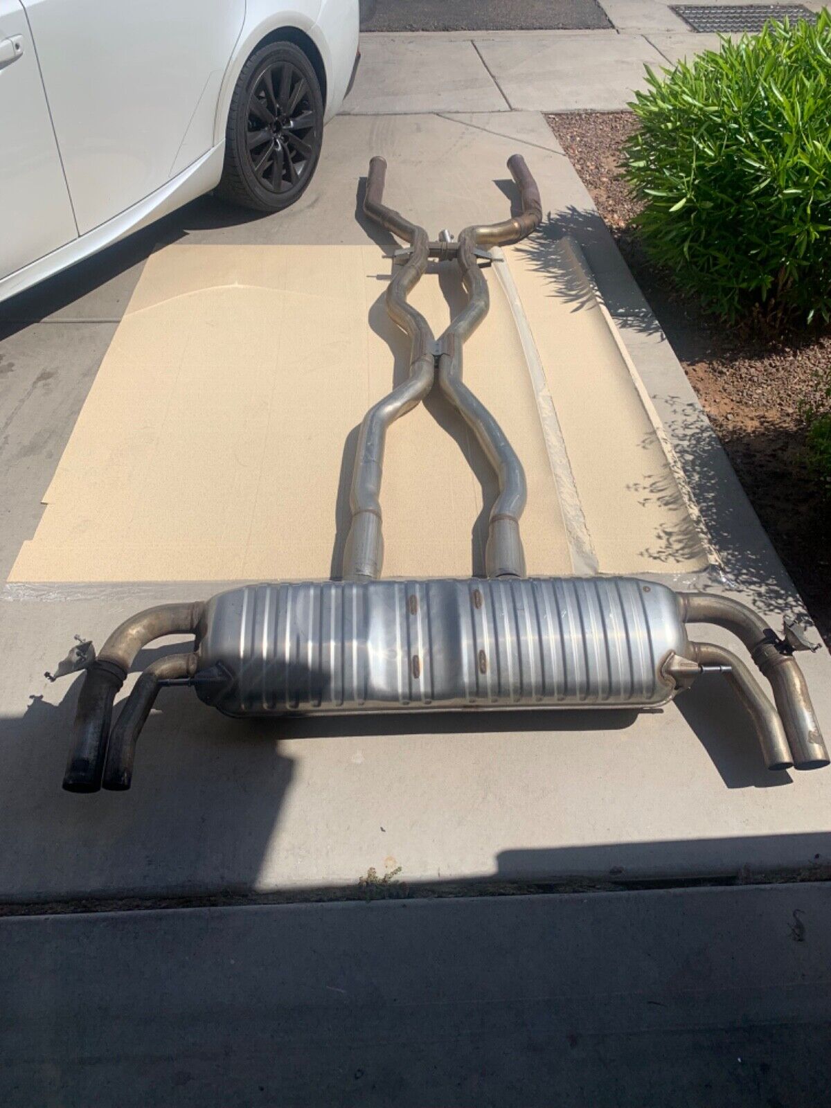 mercedes benz gle63 amg s exhaust system
